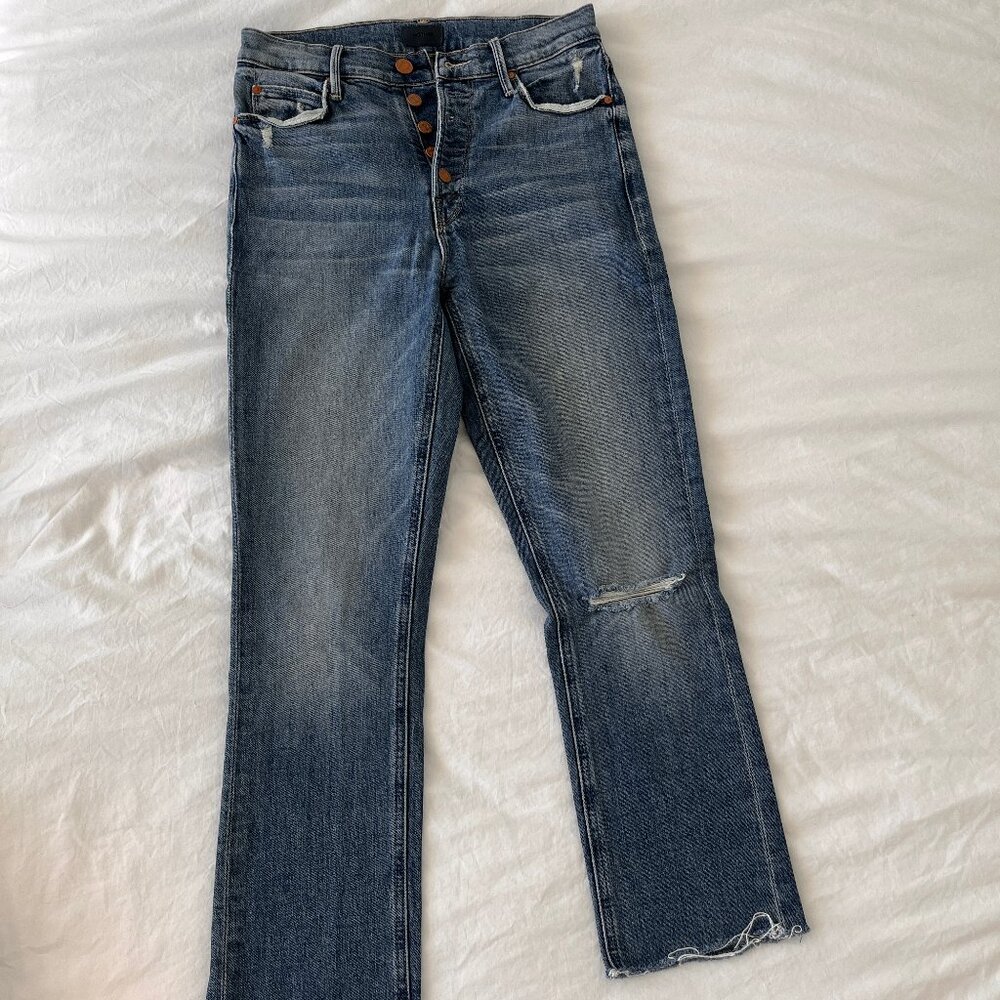 MOTHER Pixie Dazzler Ankle Fray - Sz 25 - Popism